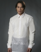  Men's Barong White Jusi fabric 100447 White 